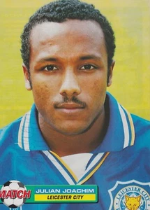 FOTO FIRMADA JULIAN JOACHIM ~ LEICESTER CITY / ASTON VILLA / LEEDS - Imagen 1 de 1