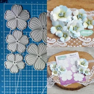 Flower Metal Cutting Dies Scrapbooking Embossing Paper Card Crafts Stencil Mold - Picture 1 of 4