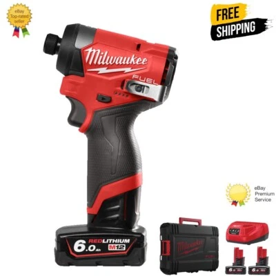 MILWAUKEE IMPACT DRIVER M12 Gen.3 -  M12FID2-602X  - 4933479878 - Image 1 of 4