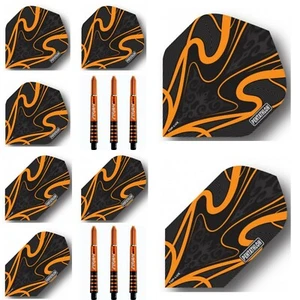 Winmau Dart Schäfte Pentathlon Dart Flight Setup Kombination