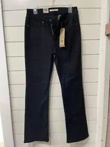 LEVIS WOMENS JEANS CLASSIC BOOTCUT SIZE 10 30/32 NEW WITH TAGS BLACK - Picture 1 of 5