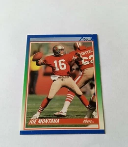 Score Joe Montana San Francisco 49ers 1990 #1 como nuevo sin clasificar  - Imagen 1 de 2