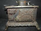 ANTIQUE RIVAL CAST IRON TOY CHILDS STOVE SALESMAN SAMPLE