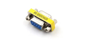 Mini adattatore com seriale 9 poli femmina femmina RS232 - Foto 1 di 4