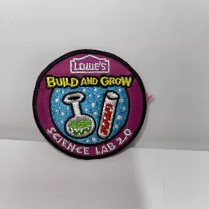 Lowe's Build and Grow Science Lab 2.0 Patch - Picture 1 of 3