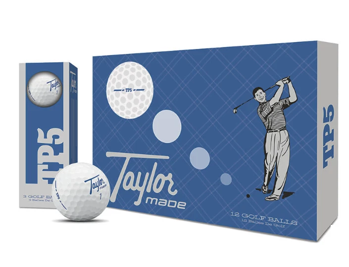 TaylorMade TP5 2025 Summer Commemorative Heritage Limited Edition Golf Balls