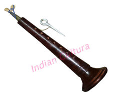 Indian Classical Musical Instrument Shehnai Weddings Wood Painted Shaihnai New 