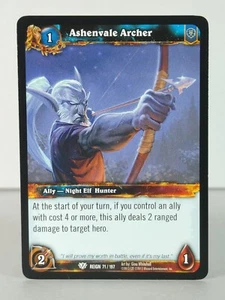 Ashenvale Archer - Reign of FIre - singles - 71/197 - common - WoW TCG - C - Picture 1 of 6