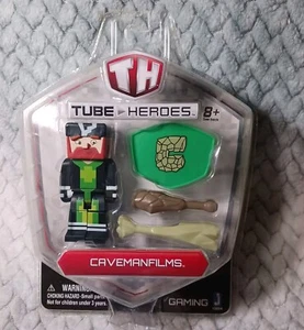 Tube Heroes CavemanFilms Action Figure with Accessories NEW - Picture 1 of 2
