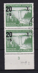 RDA 449 II sellado error placa 1955 Michel 90,00 € used - Imagen 1 de 3
