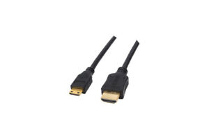 1,5m HDMI auf HDMI Mini C Kabel für Panasonic Lumix DMC-FZ35, FZ38, FZ40, FZ45