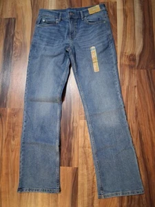 Bootcut Fit Boys Denim Jeans Size 18 - NEW with Tags JC Penney - Picture 1 of 4