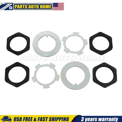 2x Front Axle Hub Spindle Lock Nut Washer For 1984-1995 Toyota 4Runner 2.4L 3.0L Foto 1 de 4