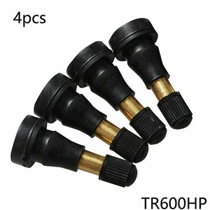 Brand New Tire Valve Stem Wheel Valve 45 X 18.5mm Black + Gold High Pressure - Picture 1 of 6