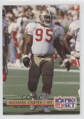 1992 Pro Set Mobil FACT Michael Carter #317 - Image 1 of 2