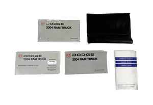 2004 Dodge Ram 1500 Owners Manual Guide Book Booklets w/ Case OEM - Picture 1 of 6