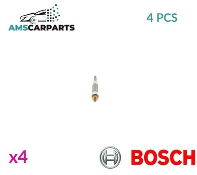ENGINE GLOW PLUGS 0 250 403 052 BOSCH 4PCS NEW OE REPLACEMENT - Image 1 of 4