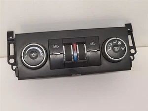 2007-2009 Chevrolet Avalanche 1500 AC Heat Temperature Control Unit 20787115     - Picture 1 of 12
