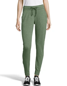 Hanes Sweatpants Jogger Pockets Women's Tri blend French Terry Drawcord Fleece - Picture 1 of 22
