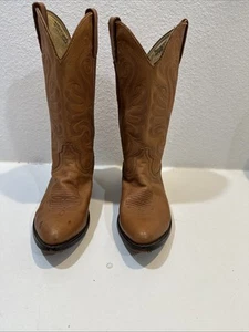 DURANGO Vintage Womens Size 8 M Leather Cowboy Western Boots RD4122 - Picture 1 of 16