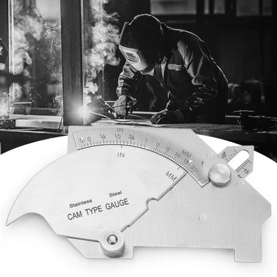 Accurate Cam Type Weld Inspection Ruler  For Accurate Weld Measurements - Image 1 of 4