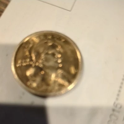 Raro borde Sacagawea 2009 letras solo una encontrada en todo Estados Unidos sin fecha sin como nuevo  Foto 1 de 3