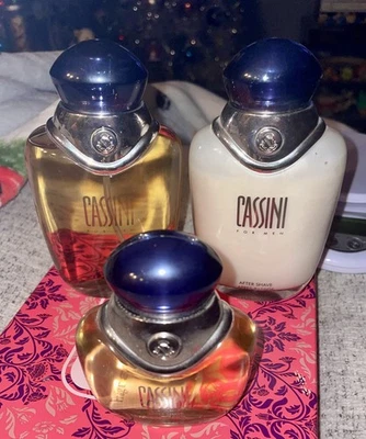 Vtg Oleg Cassini for Men Aftershave, EDT spray, Aftershave Balm.  NEW. READ  - Image 1 of 4
