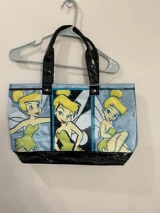 Vintage Disney Tinkerbell Large Tote Bag 22X14” Small Flaw - Picture 1 of 11