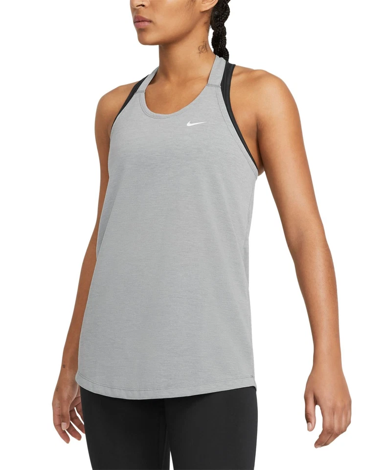 Nike Womens Elastika T-Back Logo Top Size XS