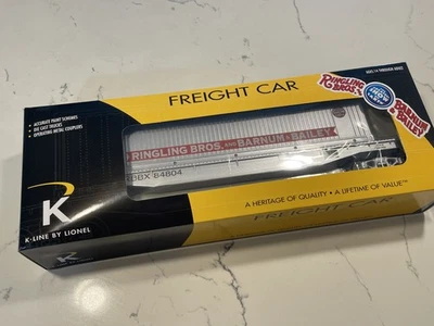 K-LINE, КОЛЬЦЕВОЙ ЦИРК, ПЛАТФОРМА С СЕРЕБРЯНЫМ КОНТЕЙНЕРОМ ДЛЯ ТОВАРОВ 6-21641 - Изображение 1 из 4