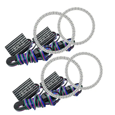 LED Halo Headlights Factory Surface Add On Custom Lights ColorSHIFT 2438-334 Foto 1 de 4