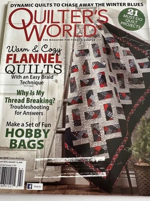 quilters world magazine Winter 2019 - Image 1 of 2
