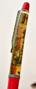 1925 Wasp Floaty Pen Moving Automobile Car Red Bennington VT Vintage Floater - Picture 1 of 5