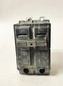 GE Circuit Breaker THQB 20A 2P #9143 - Picture 1 of 6