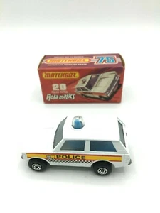 Matchbox Superfast  No 20 Range Rover Police Patrol in original J Type Box - Picture 1 of 10