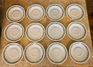 Vintage Corelle Kaffeetasse Untertassen Crazy Daisy Spring Blossom 12er Set - Bild 1 von 4