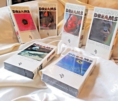 🎁Dreamweavers Language of Dreams VHS Set (6) + Workbook 📚 Never opened* - Image 1 of 4