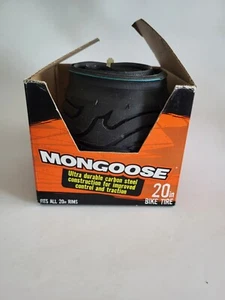20" Mongoose Tire (20x2.125) DuPont Kevlar & Rugged Carbon Steel Open Box 2008 - Picture 1 of 8