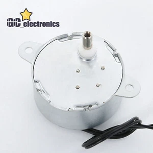 TYC 40 AC 12V 50/60Hz Synchronmotor Mot 5RPM CW/CCW für LED Dekor NEU - Bild 1 von 5