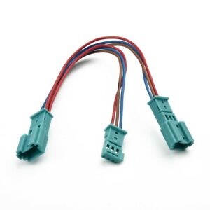 Adaptateur de lumière ambiante câble DEL Y bleu auto 7,5 pouces pour F30 F31 F80 M3