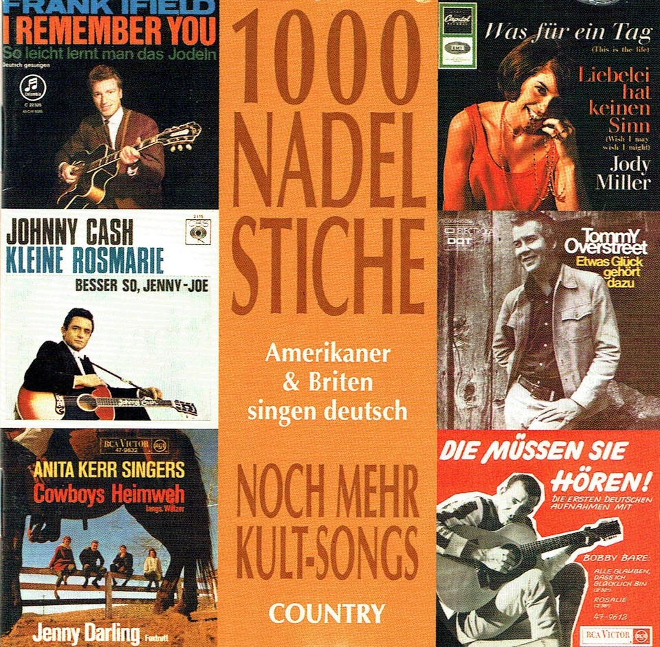 (CD) 1000 Nadelstiche - Amerikaner Und Briten Singen Deutsch - Folge 2 (Country) - Bild 1 von 2