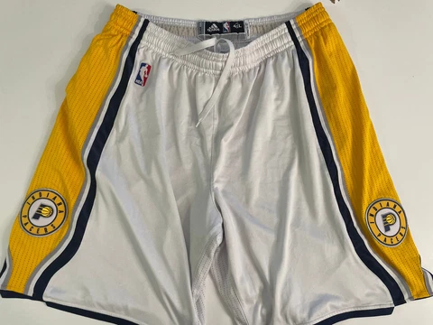 Adidas Indiana Pacers Game Issued Player Shorts 4XL +2 Length Thailand Cover