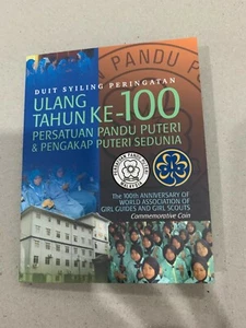 Malaysia 2012 100 years world association girl guides and scouts coin - Picture 1 of 4