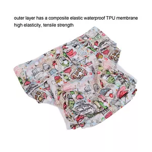 Adult Cloth Diaper Washable Underwear For Men Women Elderly Incontinence - Picture 1 of 22