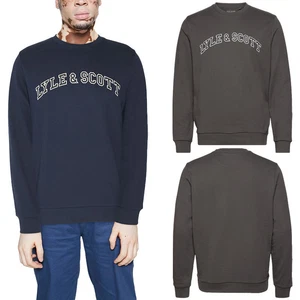 Lyle & Scott Mens Sweatshirts Crew Neck Knitted Winter Pullover Sweat Jumper NEW