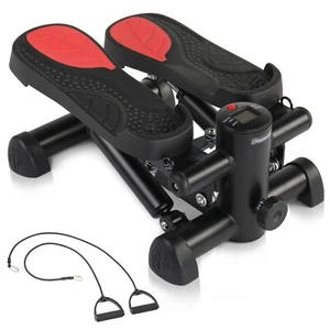 Mini Stepper Übungsmaschine Treppenausrüstung mit Widerstandsbändern LCD Monitor - Bild 1 von 4