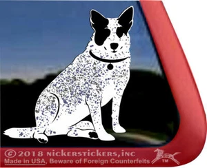 Blue Heeler Australian Cattle Dog Window Decal - Picture 1 of 3