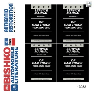 2005 Dodge DR Ram1500/2500/3500 Truck Shop Service Repair Manual CD - Picture 1 of 1