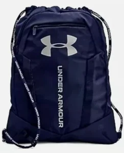 Under Armour Unisex Undeniable Sackpack , Midnight Navy Metallic Silver - Picture 1 of 2