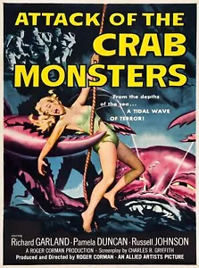 3262. Angriff auf Krabbenmonster Horrorfilm Film POSTER. Home Room Kunst Dekoration - Bild 1 von 1